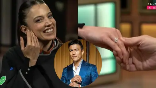 Yamila Reyna ya luce orgullosa su anillo de compromiso, Top Chef VIP