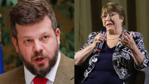 Johannes Kaiser y Michelle Bachelet, Archivo