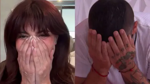 Así será el reencuentro de Karen Paola con Juan Pedro en Mundos Opuestos, Canal 13 | Cedida
