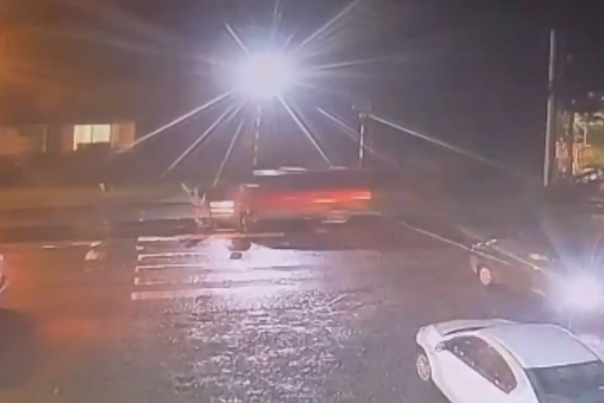 Momento exacto del fatal atropello en Pucón, Captura