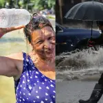 Lluvia en Santiago