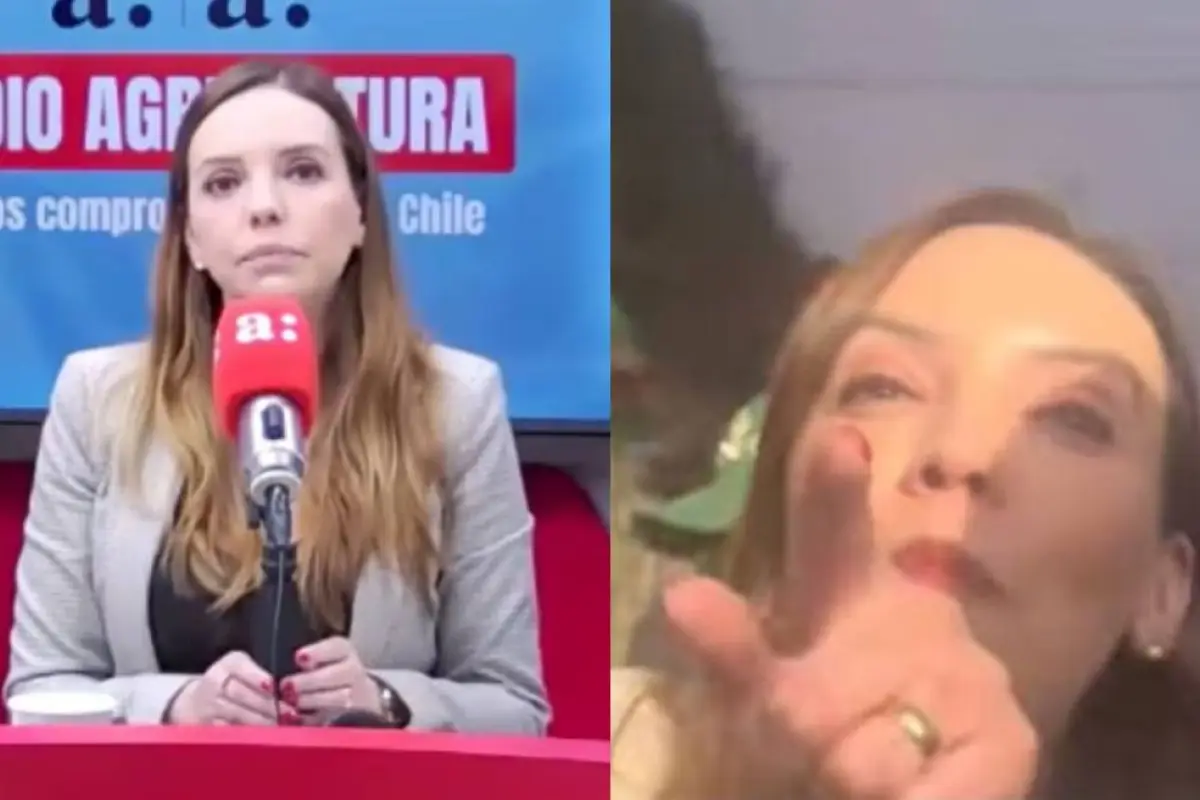 Camila Flores y su feroz advertencia tras ser encarada en fonda, Radio Agricultura | Captura 