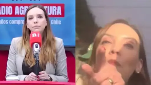 Camila Flores y su feroz advertencia tras ser encarada en fonda, Radio Agricultura | Captura 