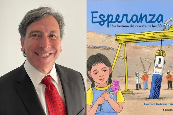 Laurence Golborne sorprende y lanza libro ilustradonerar memoria sobre el rescate de los 33 mineros  ,Cedida