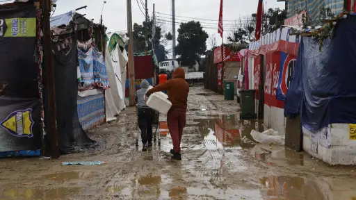 Así quedaron las fondas y ramadas del Alejo Barrios, red X