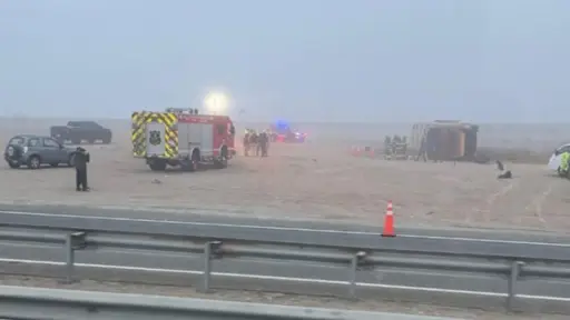 Bus accidentado llevaba 60 pasajeros , red X