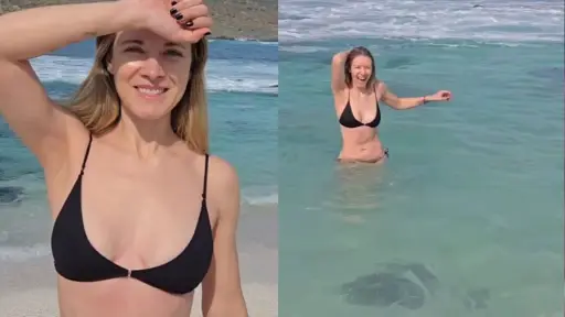 Carla Jara disfrutando de las Fiestas Patrias, Instagram