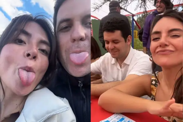 Agustín Iglesias y Daniela Muñoz en estas Fiestas Patrias ,Instagram