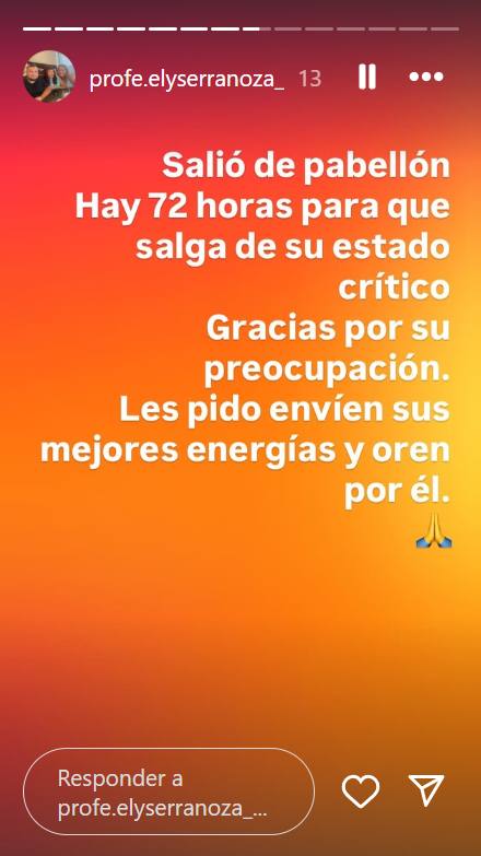 Historia de Ely Serrano - Captura de pantalla