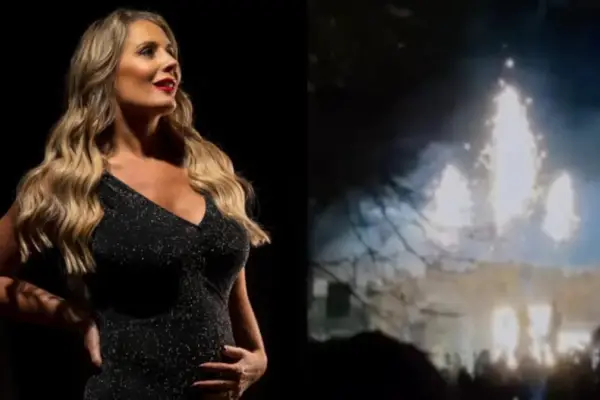 Rocío Marengo reveló con una lujosa fiesta en Buenos Aires el género de su bebé  ,   