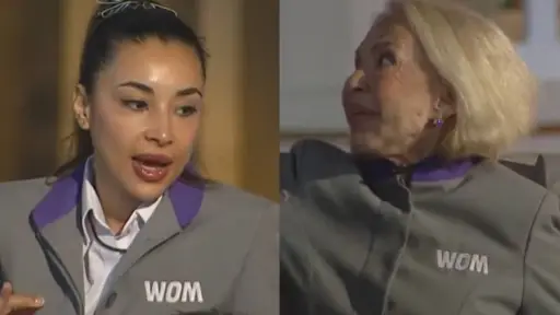 Arenita y Laura Bozzo, Captura de pantalla