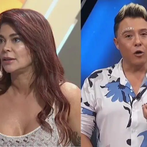 Antonella Ríos y Sergio Rojas ,Captura de pantalla