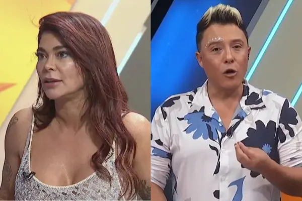 Antonella Ríos y Sergio Rojas ,Captura de pantalla