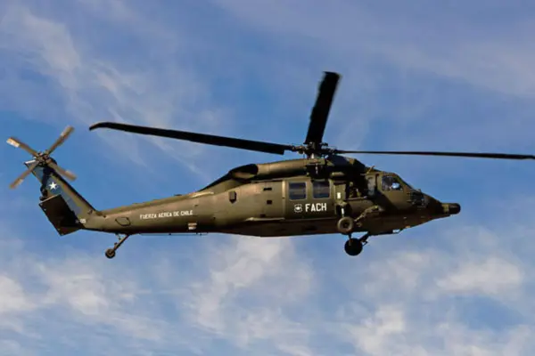 Información contradictoria sobre destino de helicóptero FACh ,red X