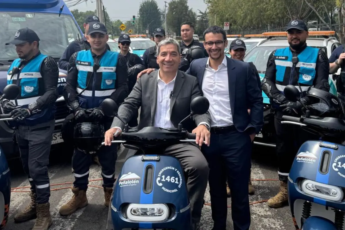 Peñalolén realizó importante inversión en seguridad, Cedida