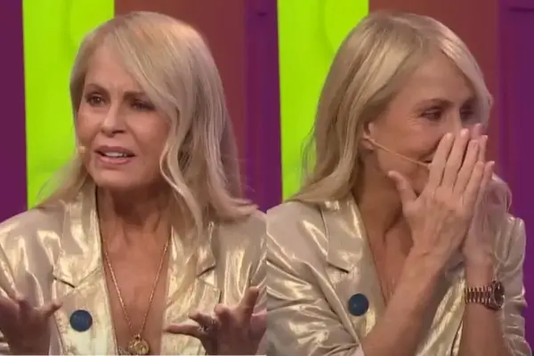Cecilia Bolocco al contactar con su hermano ,Captura de pantalla