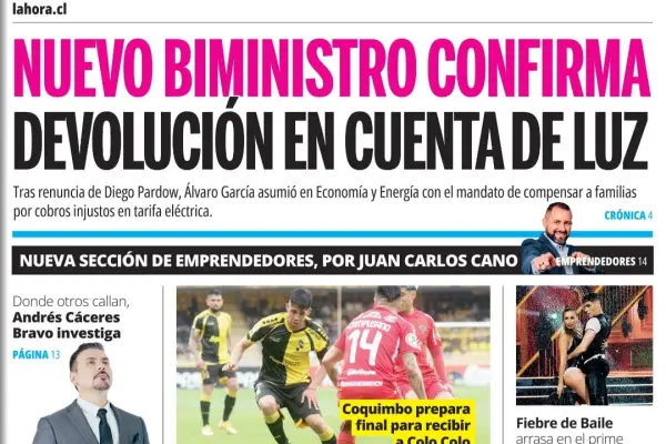 Diario La Hora, Papel Digital | 17/10/2025  ,Papel Digital