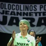 Jeannette Jara junto a Colo Colo, Cedida