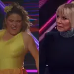 Raquel Argandoña barrio con Coté Quiroz, red X