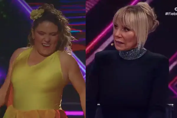 Raquel Argandoña barrio con Coté Quiroz ,red X