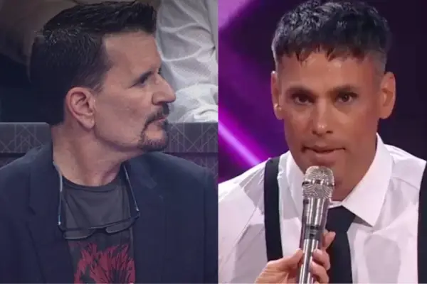 Claudio Valdivia tuvo tenso momento con Vasco Moulian ,Captura | CHV