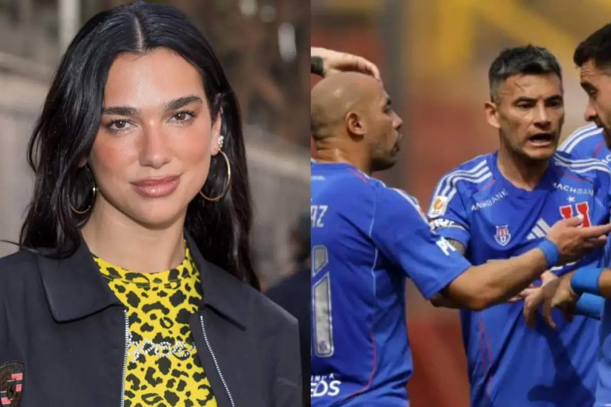 Dua Lipa hace sufrir a la U , Redes sociales | Referencial