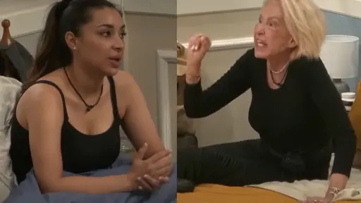 Laura Bozzo y Arenita en El Internado, Captura