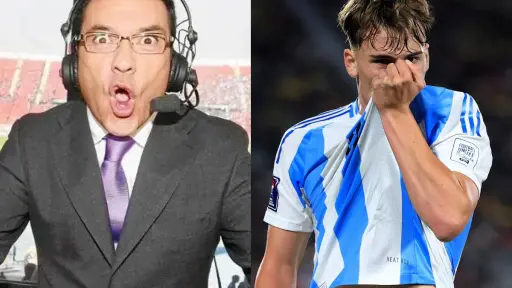 Claudio Palma relató triunfo de Argentina, Instagram