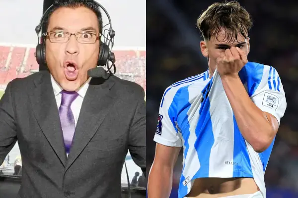 Claudio Palma relató triunfo de Argentina ,Instagram