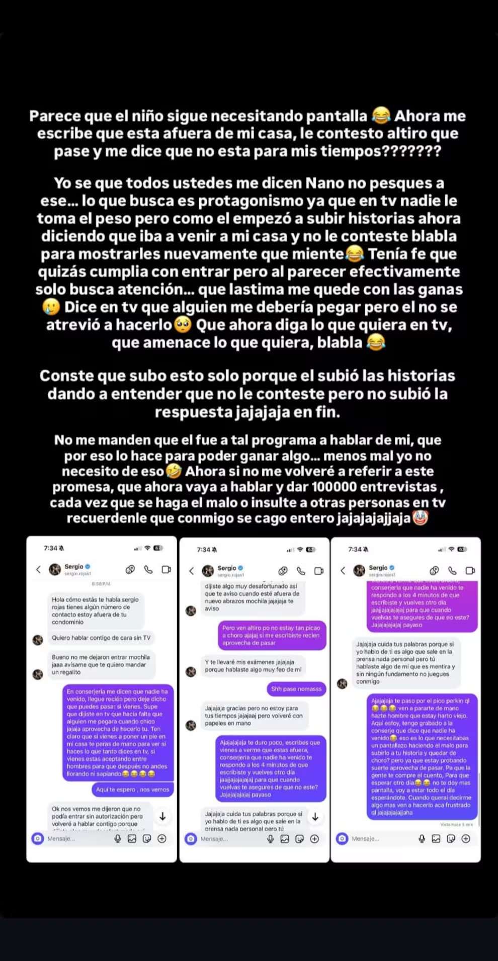 Historia de Nano Calderón - Captura de pantalla - La Cuarta