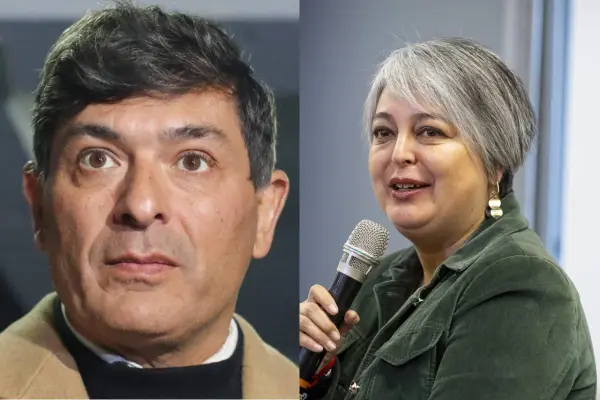 Franco Parisi y Jeannette Jara ,Archivo