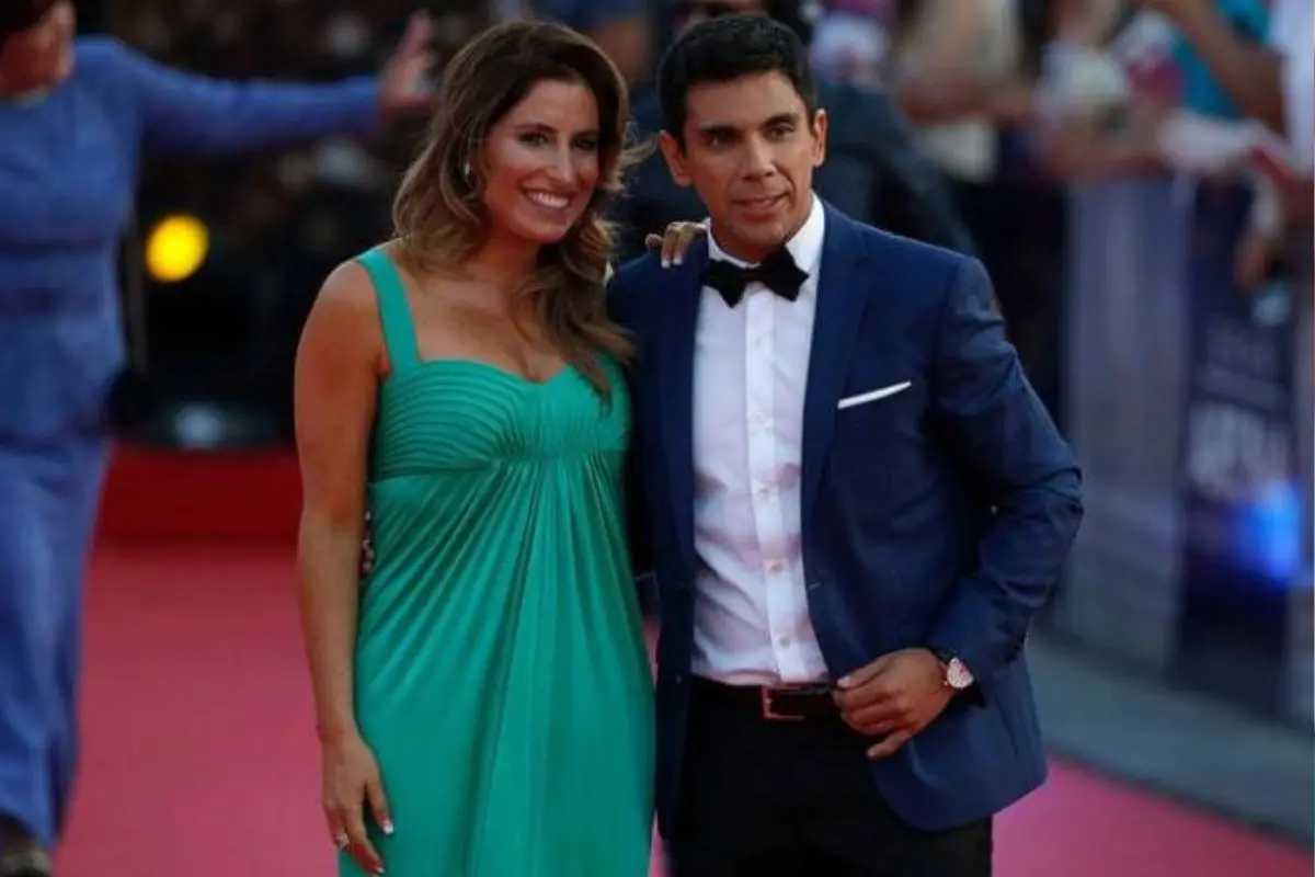 Fran Sfeir y Juan Pablo Queraltó son un feliz matrimonio, Agencia Uno