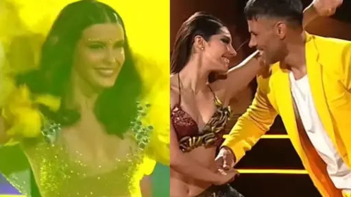 Cony Capelli y Claudio Valdivia en Fiebre de Baile, Captura