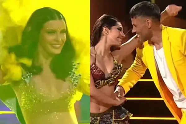 Cony Capelli y Claudio Valdivia en Fiebre de Baile ,Captura