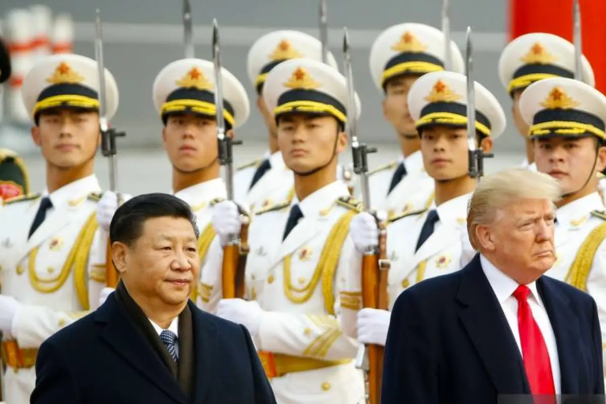 Trump amenaza con “golpe comercial” a China y pone en duda su cita con Xi Jinping, Getty Images by Pool 