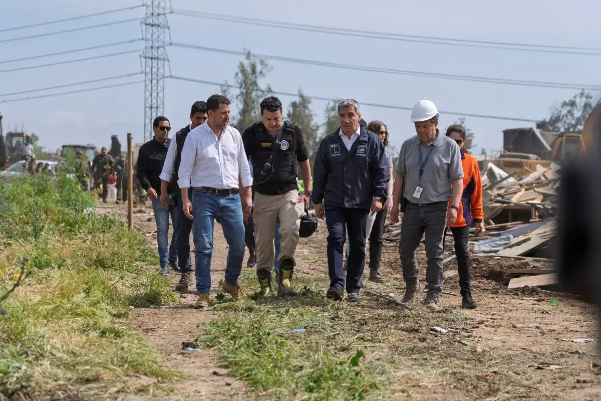 El alcalde de La Florida lideró importante desalojo, Cedida