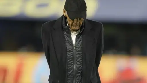 Russo es el actual DT de Boca Juniors, red X