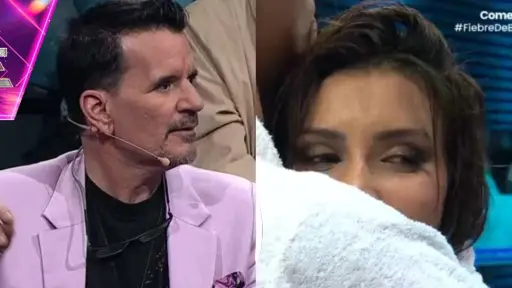 El tenso momento entre Vasco Moulian y Cony Capelli en ''Fiebre de Baile'', Fiebre de Baile | Captura