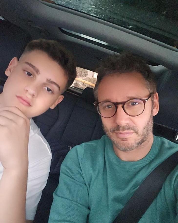 Benjamín Vicuña y su hijo Bautista - Benjamín Vicuña | Instagram