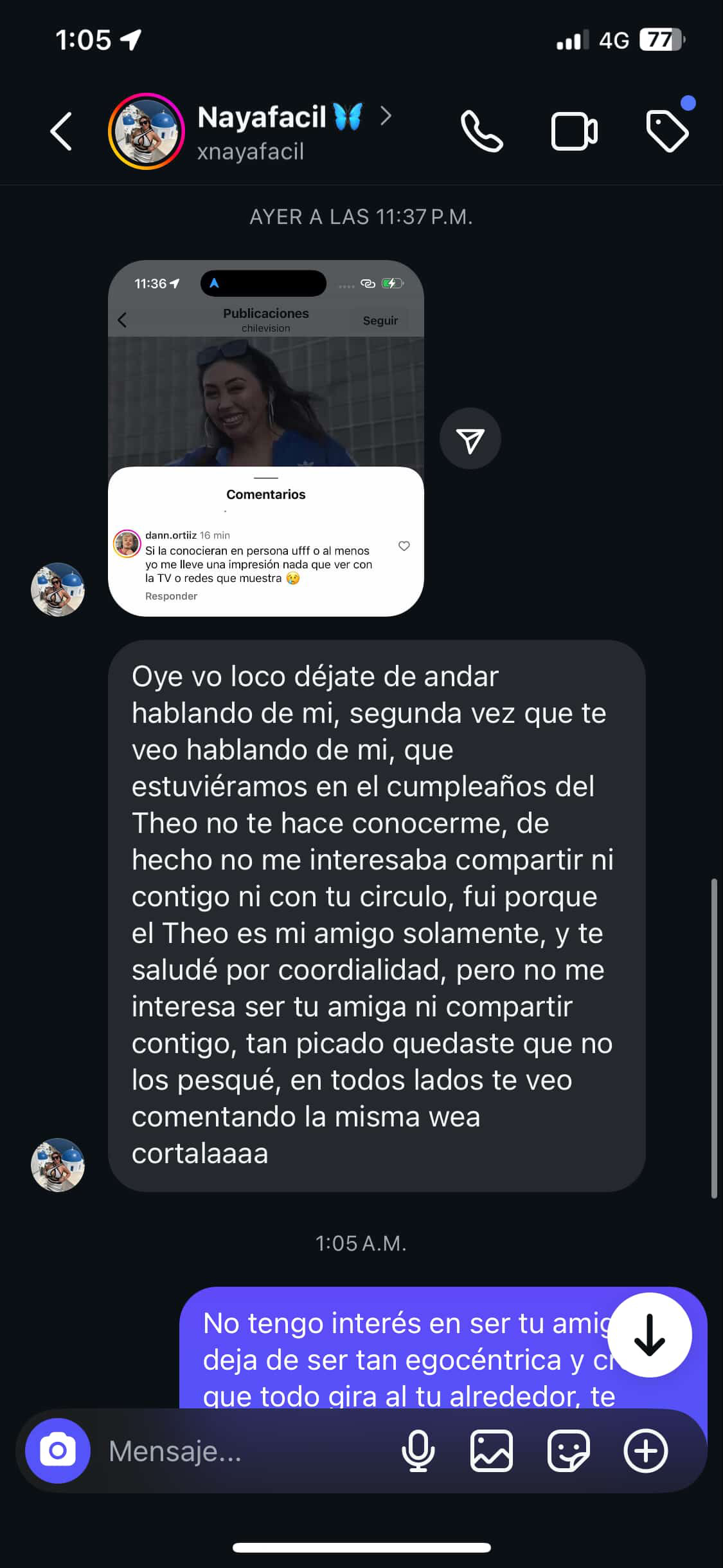 Chat Naya Fácil con Dann Ortíz - Captura de pantalla