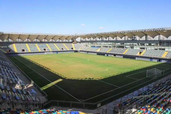 El estadio Bicentenario de La Florida ,Cedida