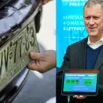 El cambio de patentes para el parque automotriz, red X