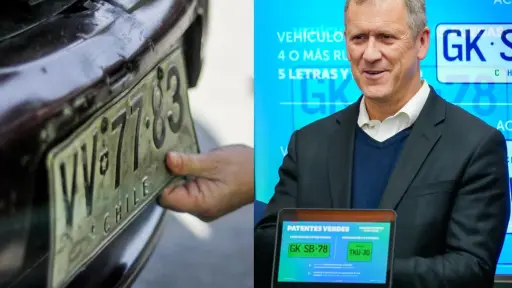El cambio de patentes para el parque automotriz, red X