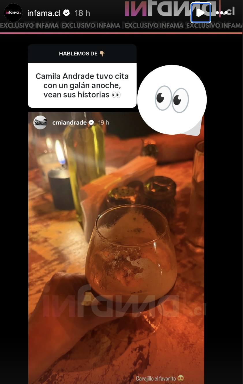 La misteriosa salida de Camila Andrade - Instagram