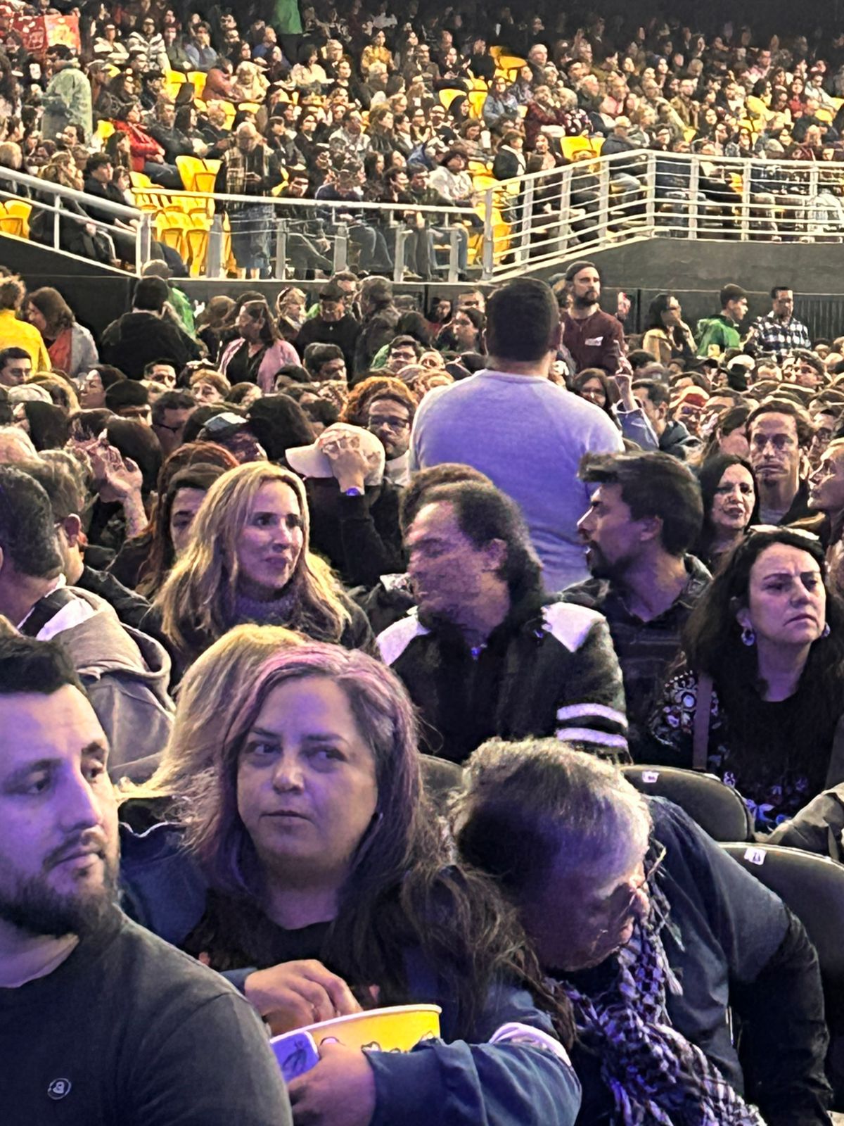 Angélica Castro se ubicó en el sector Platinum - La Hora
