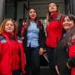 Mujeres al mando del transporte público, Cedida