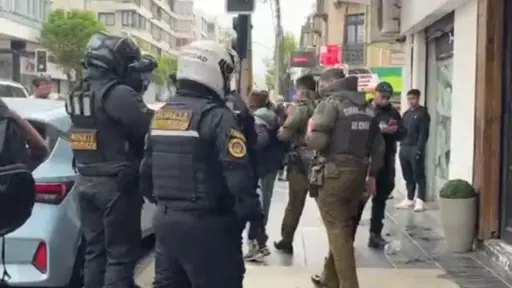 El hecho ocurrió en pleno centro de Viña del Mar, red X