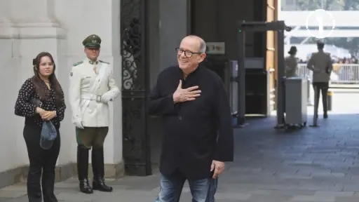 Silvio Rodríguez este jueves en La Moneda, Agencia Uno