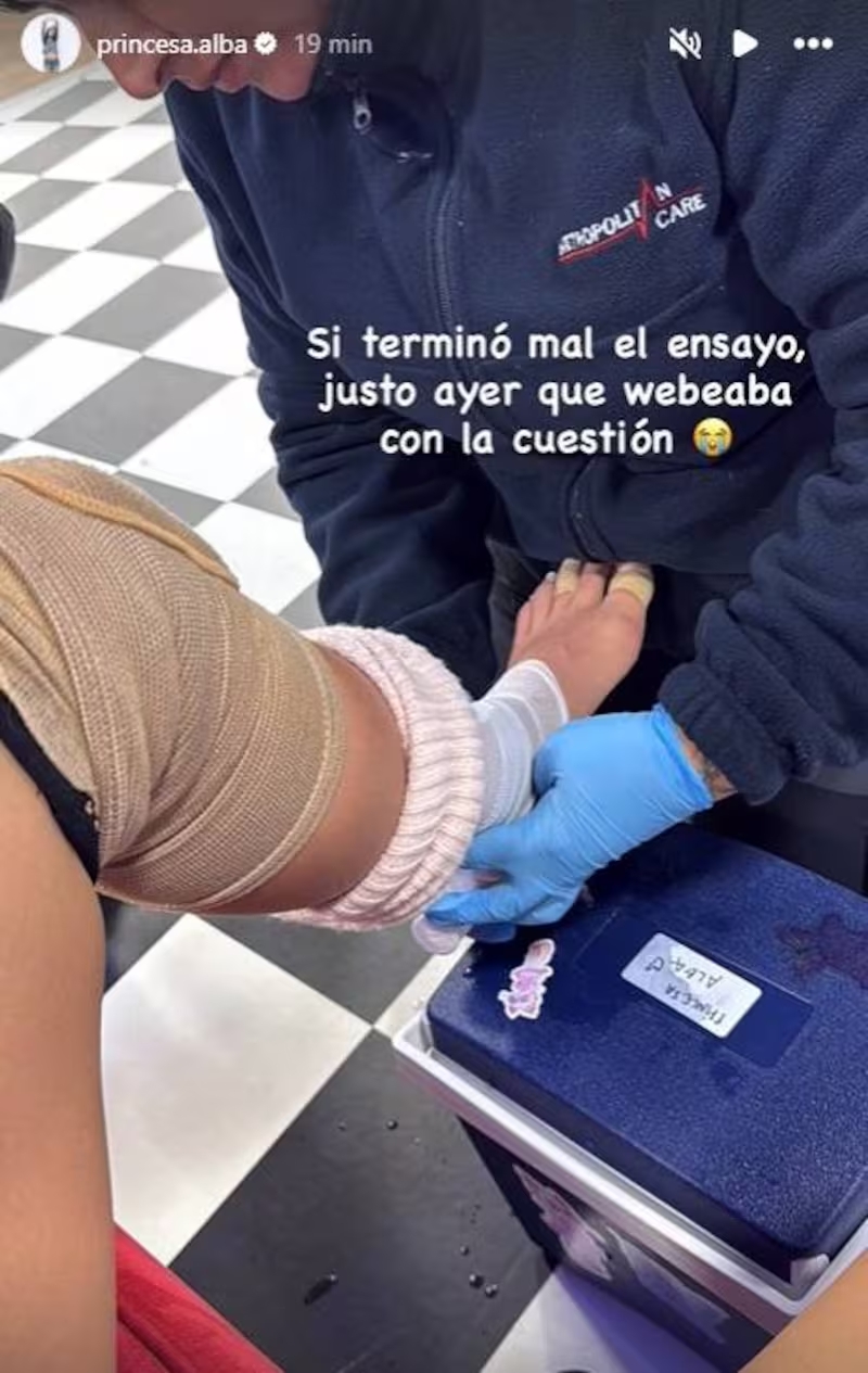 Fuerte incidente protagonizado por Princesa Alba en ''Fiebre de Baile'' - Princesa Alba | Instagram