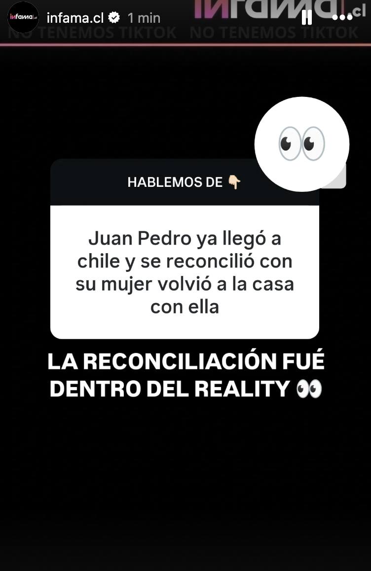 Juan Pedro volvió a su casa - Instagram